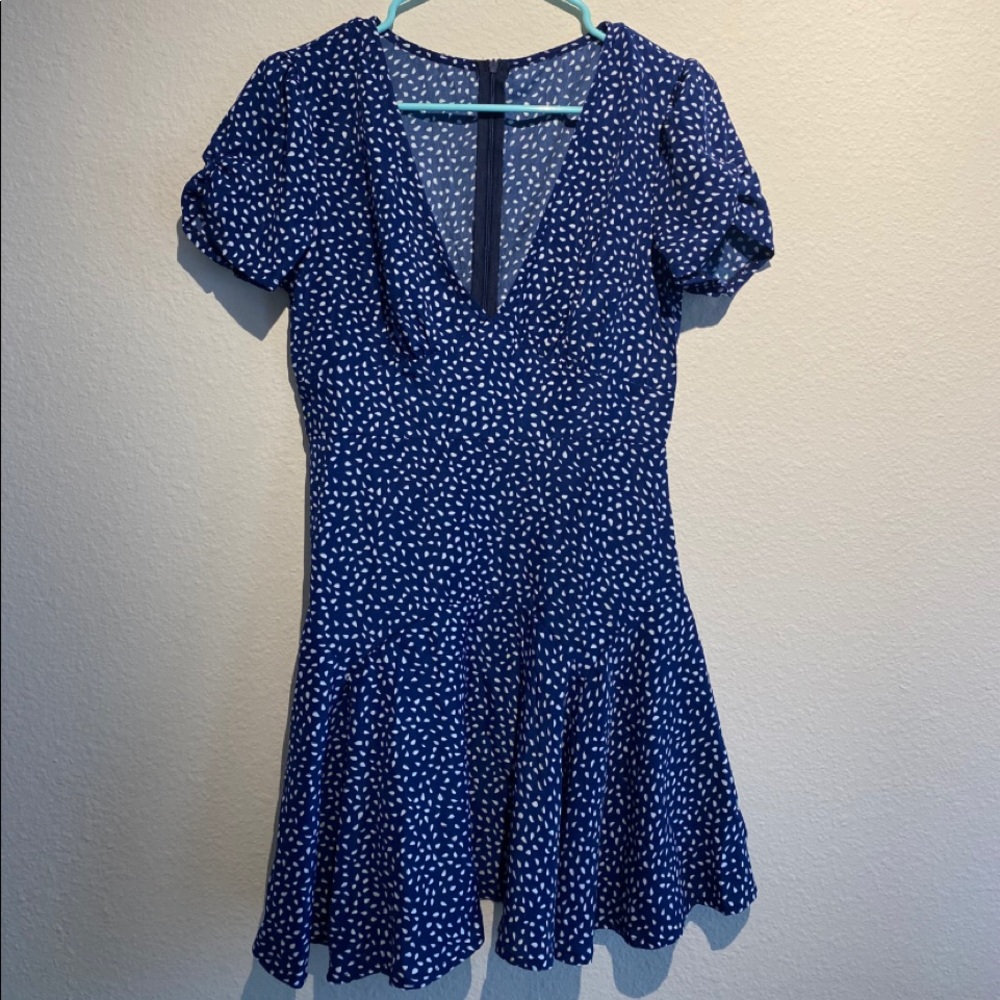 Polka dotted dress